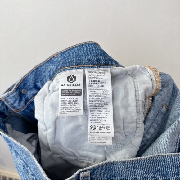 Levi's Womens 29 501 Original Fit Straight Fit Jeans - Picture 11 of 16